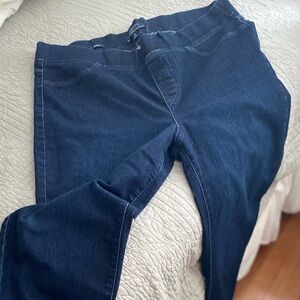 Talbots dark wash jegging